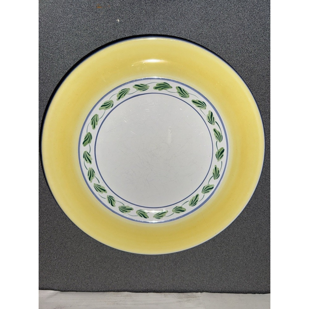 Herend Village Pottery Elizabeth Barrette Roache 1993‎ Dinner Plate /flaw